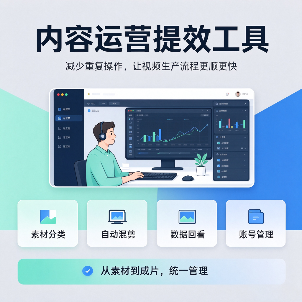 牛剪营销 界面预览